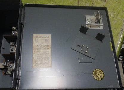 General Electric FLEX-A-PLUG SWITCH / BUS PLUG - 60A, 600V, 4-Pole (DFPH462 DE)
