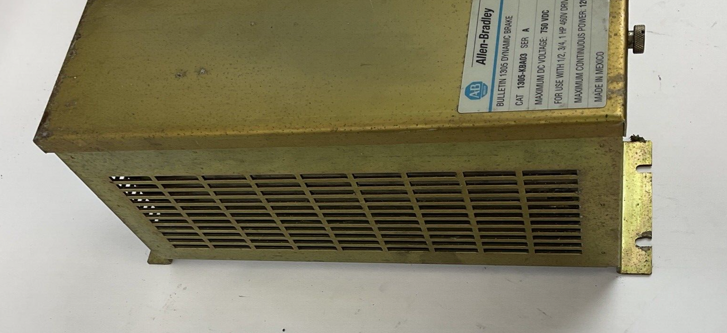 ALLEN BRADLEY 1305-KBA03 DYNAMIC BRAKE SER.A 750VDC