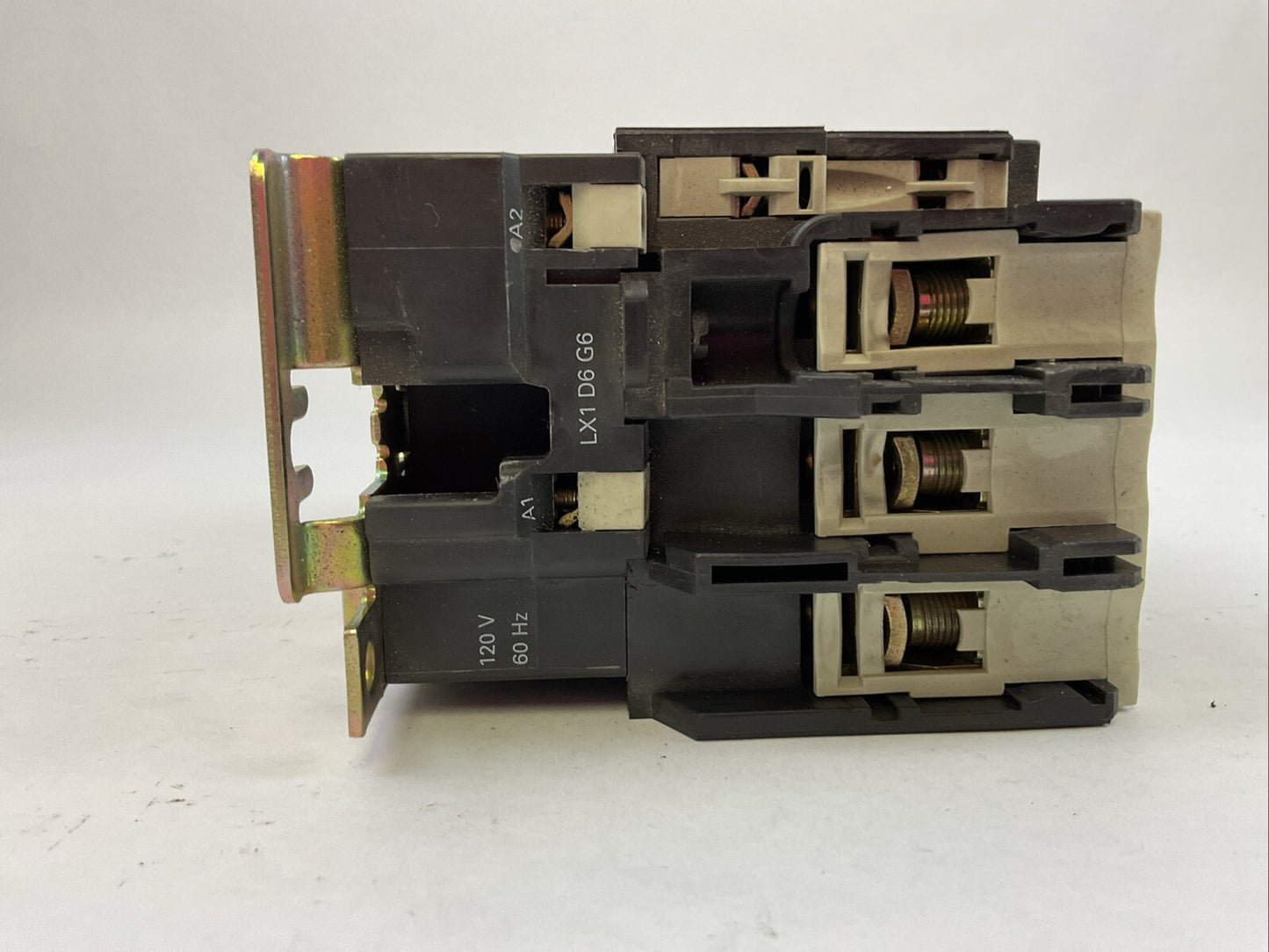 TELEMECHANIQUE STARTER (LC1 D80 11 CONTACTOR 600VAC COIL 120V+LR2 D3361 55-70A)