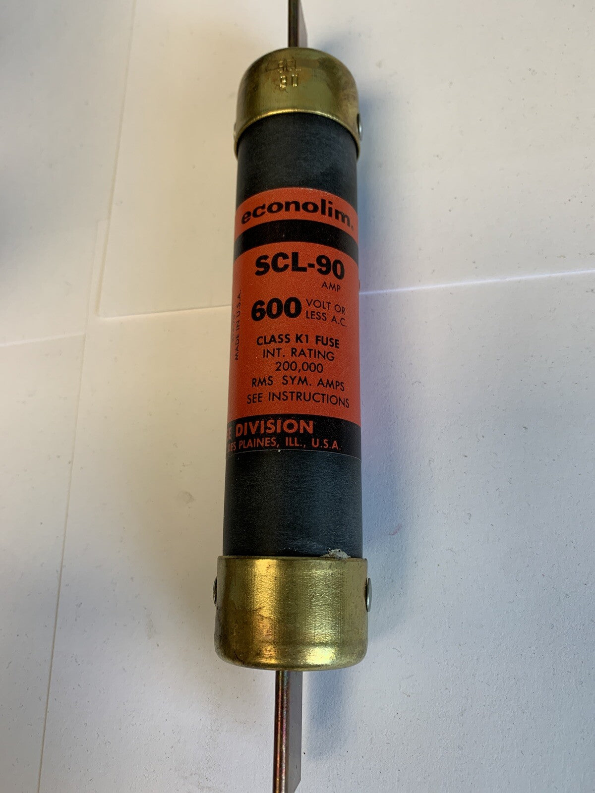 Economy Fuse SCL90 90A 600V Fuse