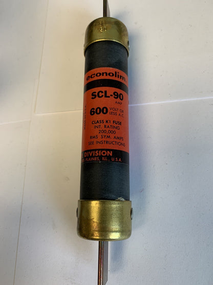 Economy Fuse SCL90 90A 600V Fuse