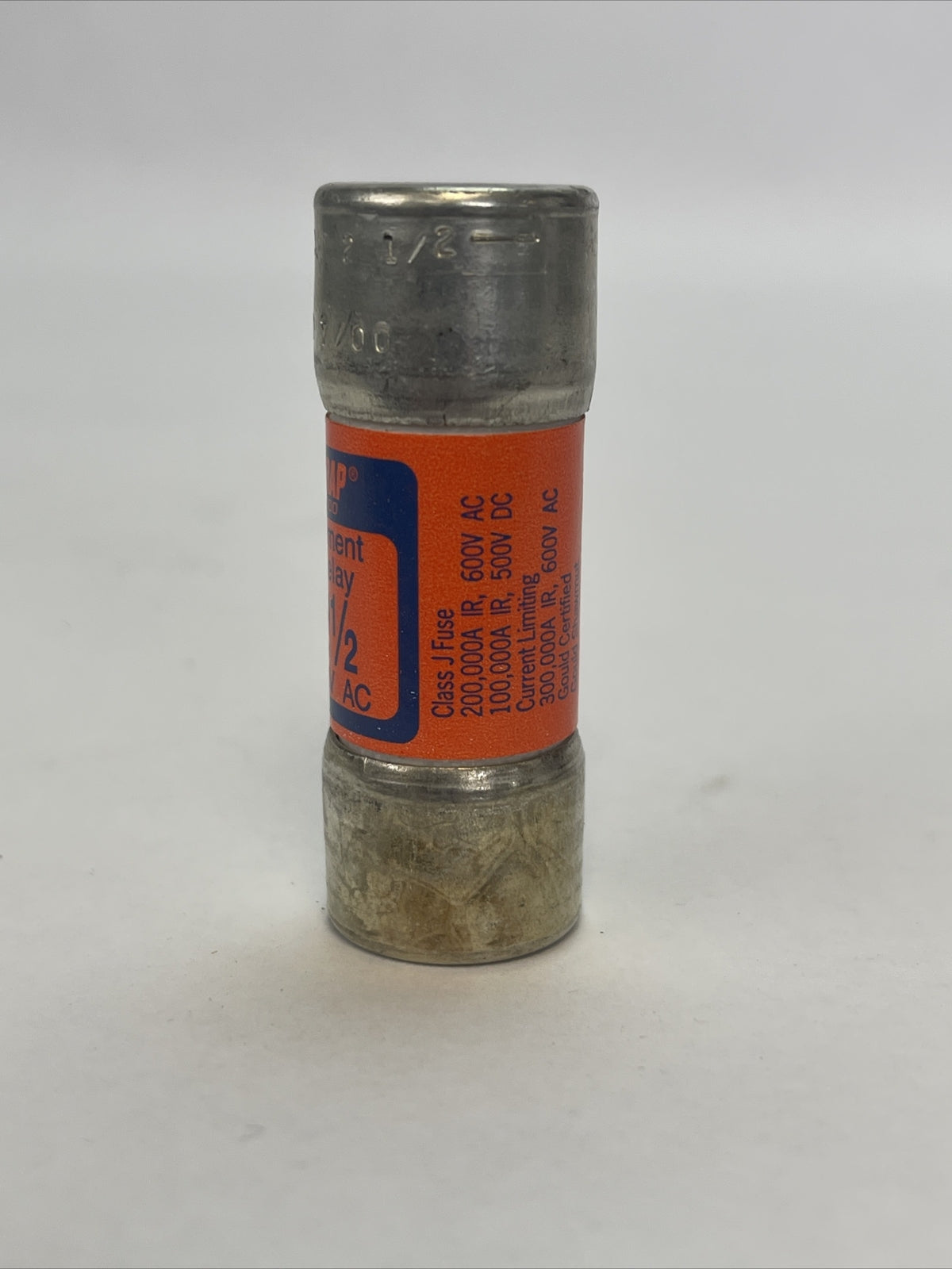 FERRAZ AJT2-1/2 AMP-TRAP 2000 DUAL ELEMENT FUSE 2-1/2AMP 600VAC (LOT OF 10)
