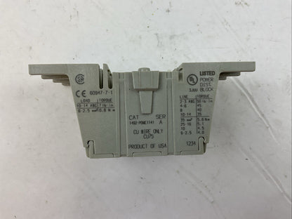 ALLEN BRADLEY 1492-PDME1141 POWER BLOCK 115A 600V (LOT OF 3)