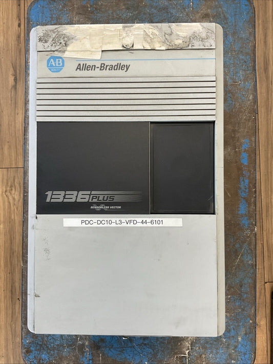 ALLEN BRADLEY 1336S-B007-AA-EN4 SER D 1336 PLUS SENSORLESS VECTOR DRIVE