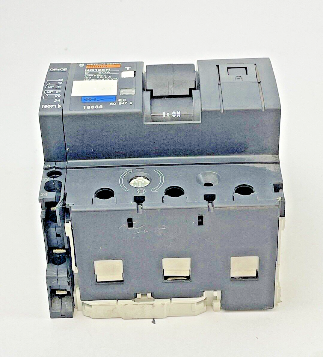 MERLIN GERIN - NG125N - CIRCUIT BREAKER - MULTI 9 C 50 A, 3 POLE, 25kA