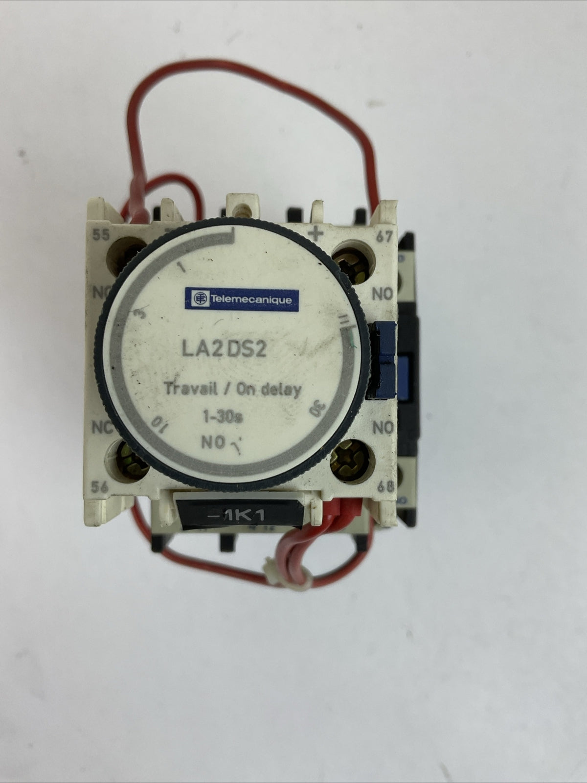 TELEMACANIQUE LC1D3210 CONTACTOR 24V 50/60HZ COIL LA2DS2 CONTACT BLOCK