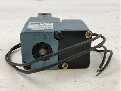 MAC 225A-111AA SOLENOID VALVE 120VAC 60HZ 110VAC 50HZ 24VDC 15.0WATTS 150PSI