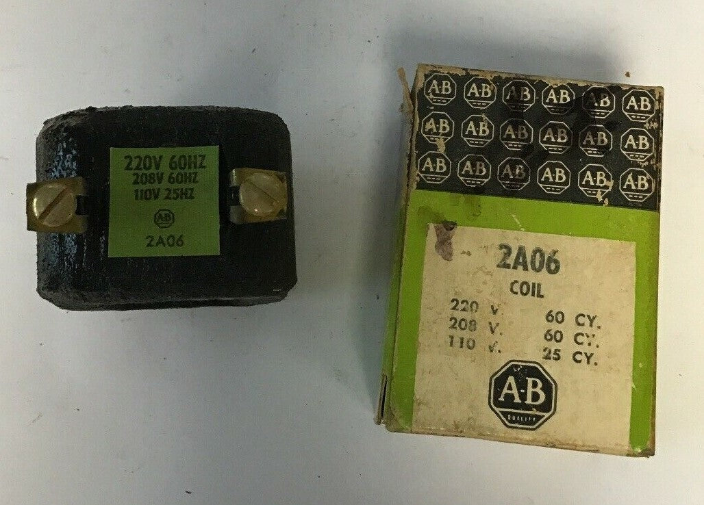 ALLEN BRADLEY 2A06 COIL 220V.60HZ/208.60HZ/110.25HZ