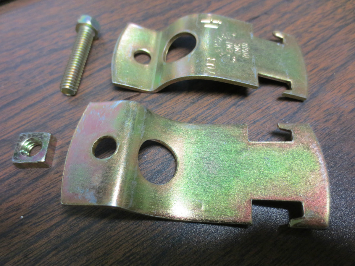 THOMAS & BETTS SUPERSTRUT 703-1-1/4 PIPE CLAMP ASSEMBLY THIN WALL RIGID LOT / 13