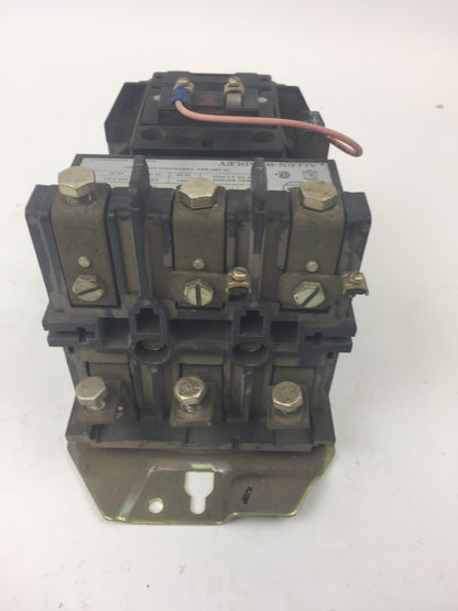 ALLEN BRADELY 500-DOD930 STARTER SIZE 3 600VAC 90A CD236 115-120V 60HZ 110V 50HZ