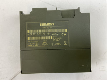 SIEMENS 1P 6ES7 321-1EH01-0AA0 INPUT MODULE