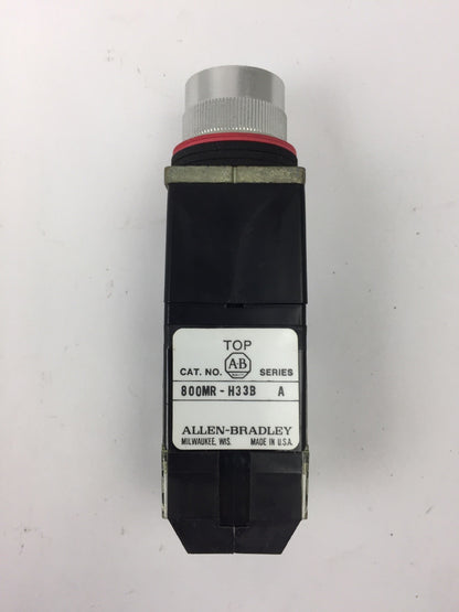 ALLEN BRADLEY 800MR-H33B KEY SELECTOR SWITCH