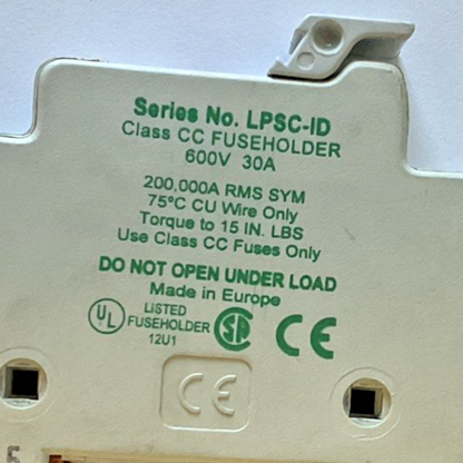 LITTELFUSE LPSC-ID FUSE HOLDER 600V 30A  ****LOTOF3****