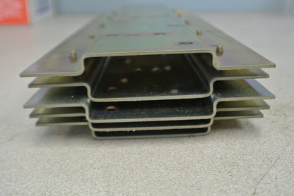 BOX of 5 WESTINGHOUSE ARMS-5 MOUNTING STRIPS for TYPE AR 600V RELAYS 177C482G08