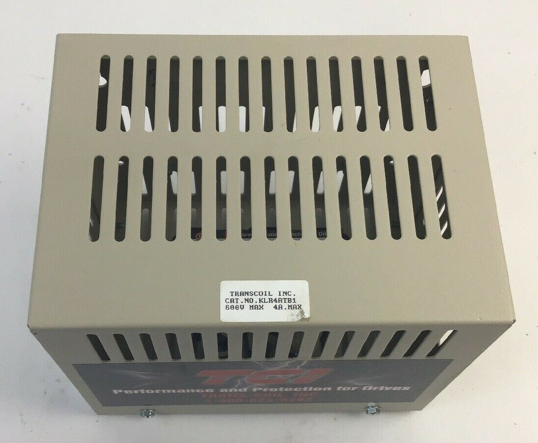 TCI-TRANSCOIL INC. TCI KLR4ATB1 LINE REACTOR 600V 4A 3PH 60HZ