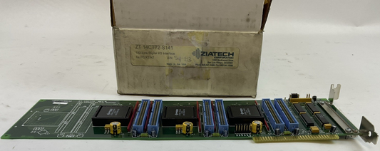 ZIATECH ZT 14CT72-S141 192 PARALLEL I/O BOARD REV 0