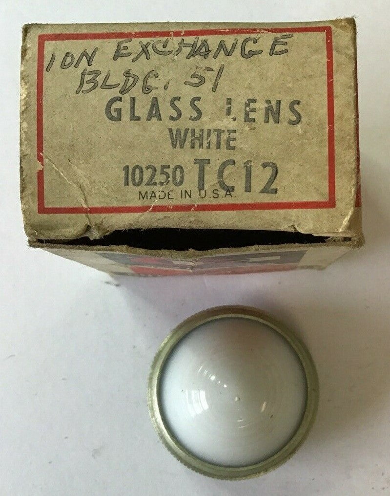 CUTLER HAMMER 10250TC12 WHITE LENS ***LOTOF4***