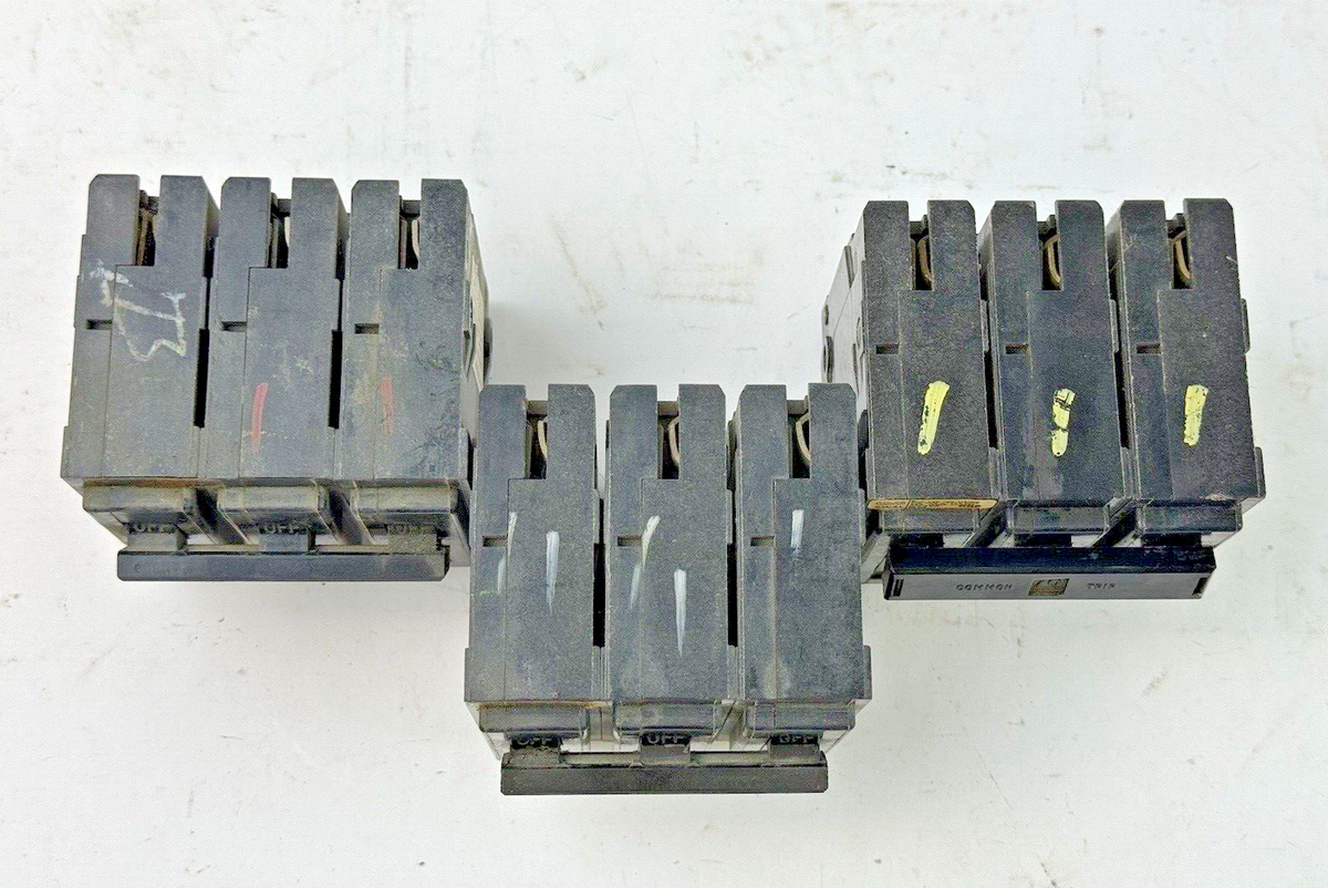 WESTINGHOUSE * LOT OF 3*  HQP3070H - CIRCUIT BREAKERS - 3 POLE/240VAC/70A