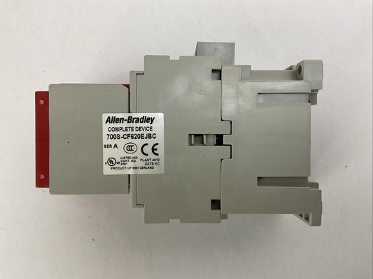 ALLEN BRADLEY 700S-CF620EJBC CONTACTOR 600VAC COIL 24VDC (700-CF310E* + 100S-F)