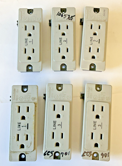 STEELCASE 98683 PLUG PANEL RECEPTACLE 120V 15A 66U***LOTOF6***