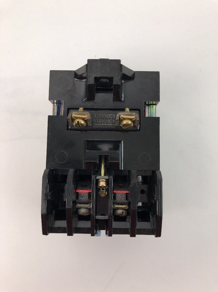 GOULD J10 J10B2012 CONTROL RELAY 300 V.A.C. MAX CONVERTIBLE CONTACTS 120V 60CY