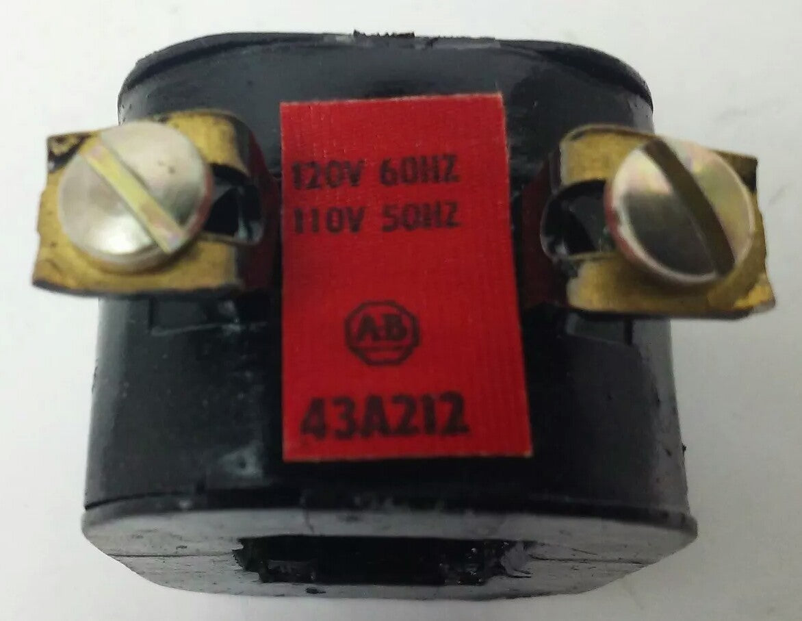 ALLEN BRADLEY 43A212, COIL, 120V @ 60HZ, 110V @ 50HZ, RENEWAL PARTS