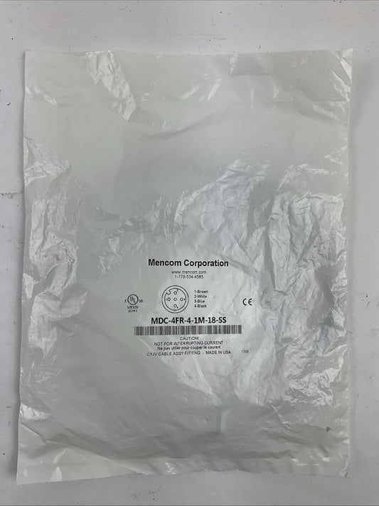 MENCOM CORPORATION MDC-4FR-4-1M-18-SS CABLE