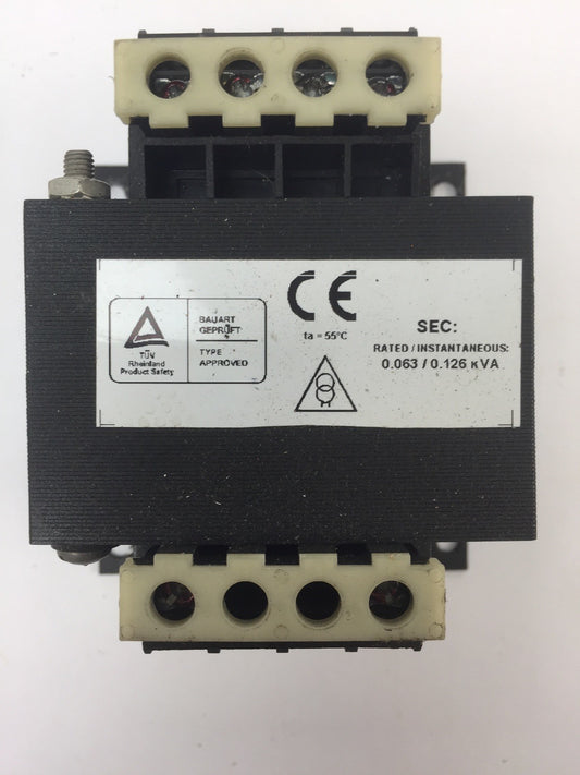 ALLEN BRADLEY 1497-A-BASX-0-N INDUSTRIAL CONTROL TRANSFORMWR 0.063 KVA 240/480V