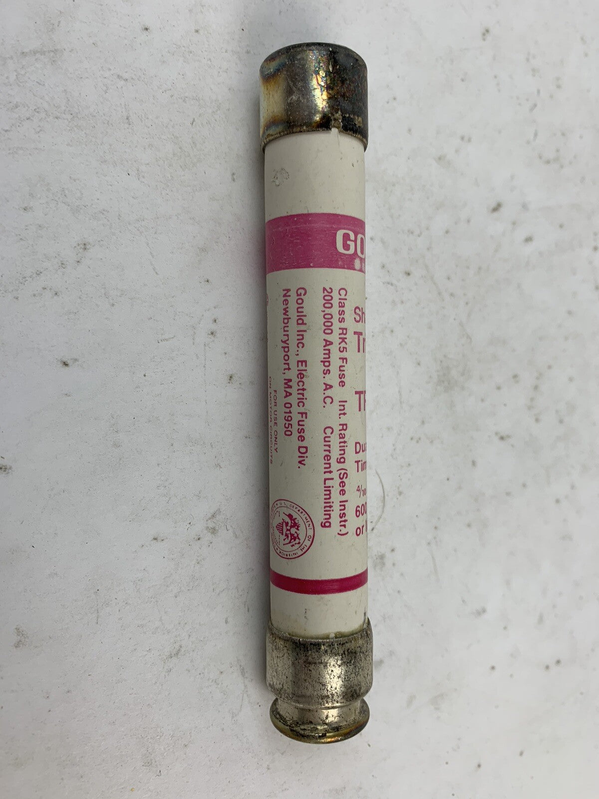 Gould Shawmut Tri-Onic TRS4/10R 4/10A 600VAC Fuse "Lot of 10"