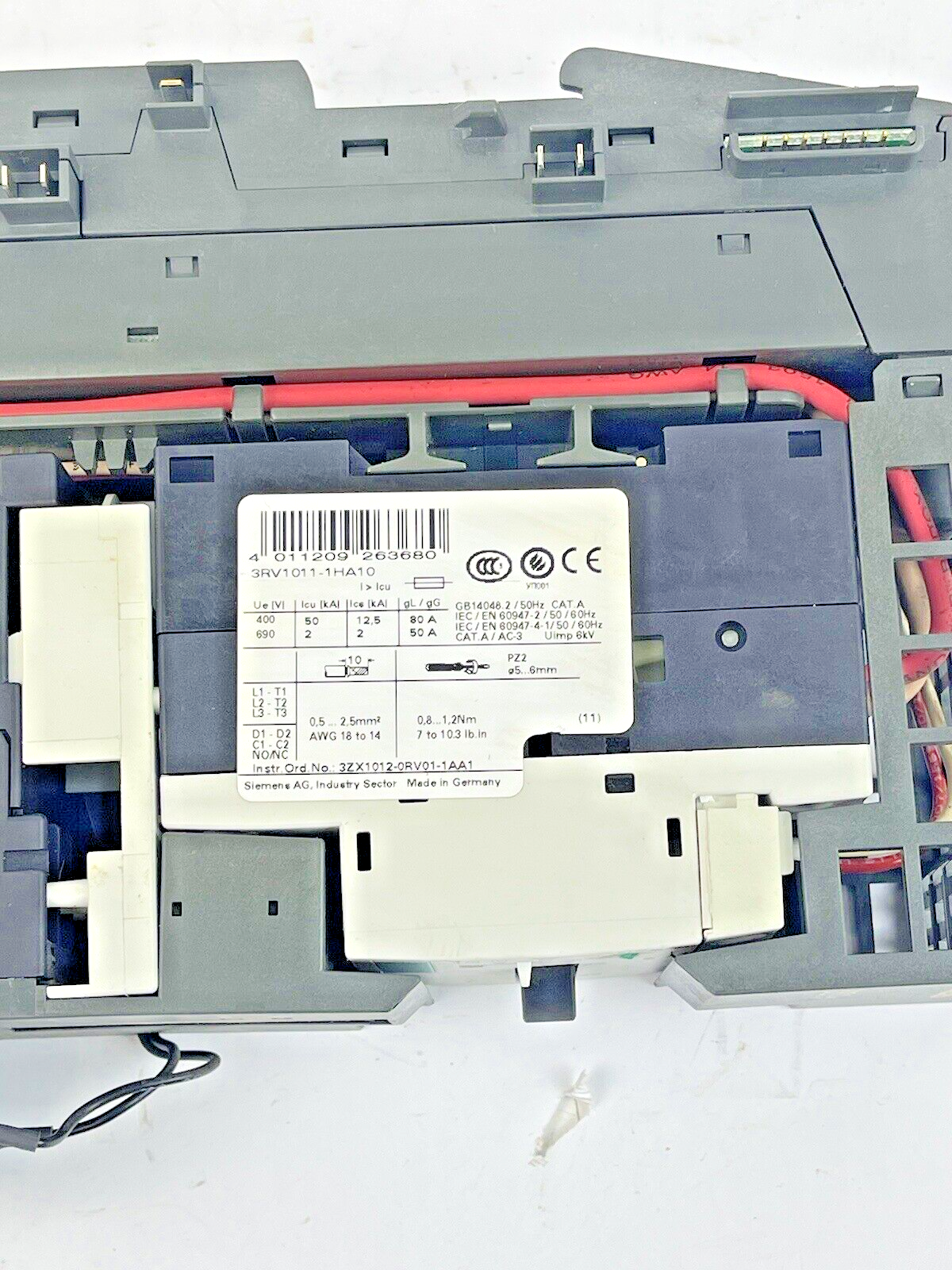 SIEMENS - 3RK1301-1HB00-0AA2/ 3RV1011-1HA10/ 3RH1911-1AA01/ 3RK 1903-0AB00