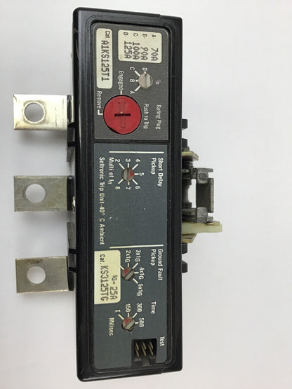 WESTINGHOUSE ELEC. GROUND FAULT TRIP UNIT (CTK125+A1KS125T1+ KS3125TG)