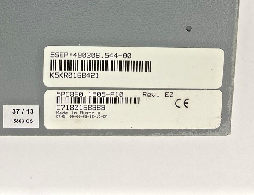 PROFACE PS4700-V1-2P-CD-A-26-XP-SSD-DVD-COM OPERATOR INTERFACE PANEL 240VAC