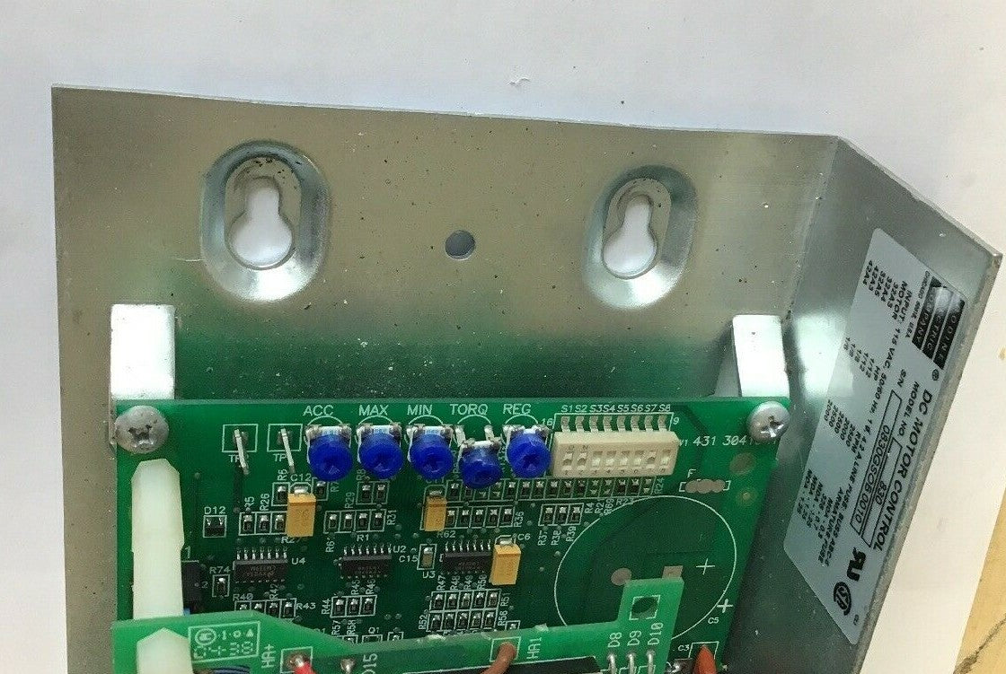 BODINE ELECTRIC DC MOTOR CONTROL 830 INPUT 115VAC 50/60HZ