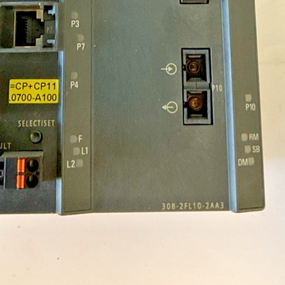 SIEMENS 6GK5308-2FL10-2AA3 IE SWITCH SCALANCE X308-2 24VDC 0.4A