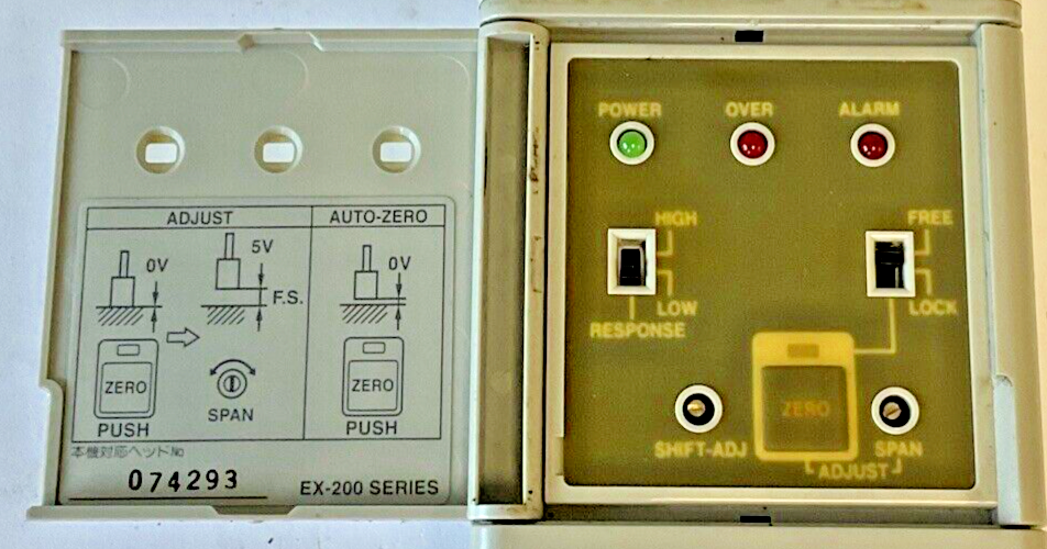 KEYENCE EX-202 POWER SENSOR 24VDC