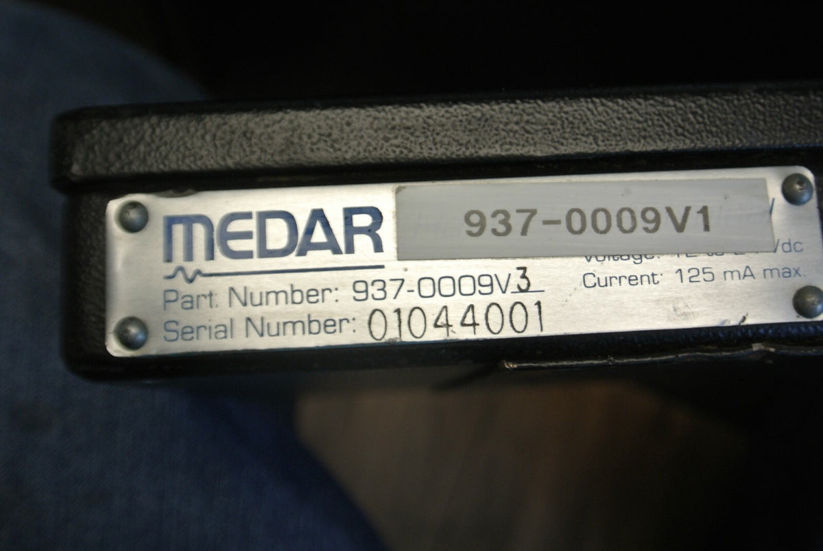 MEDAR 937-0009V1 / DEP100S / HANDHELD TERMINAL / PENDANT / 12-24VDC / for PARTS