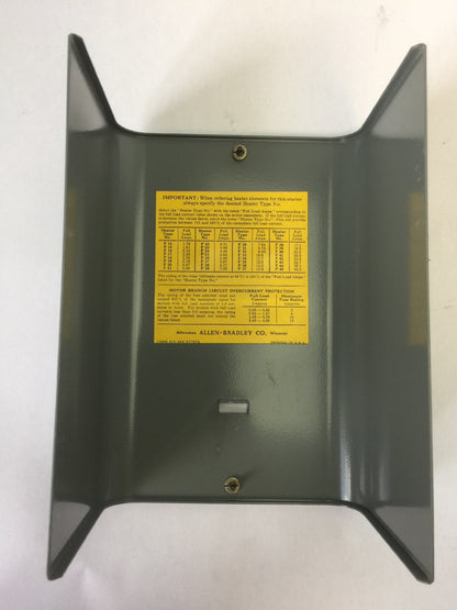 ALLEN BRADLEY 775-A3A2 REFRIGERATION STARTER 60A547 COIL 240V 60HZ
