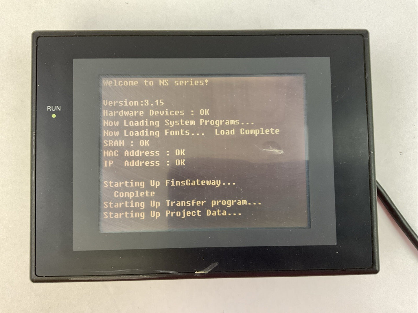 OMRON NS5-MQ11B-V2 INTERACTIVE DISPLAY 24VDC 15W
