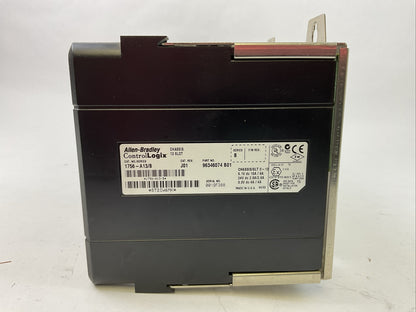 ALLEN BRADLEY 1756-A13 CAT REV J01 SER B CONTROLLOGIX 13 SLOT CHASSIS
