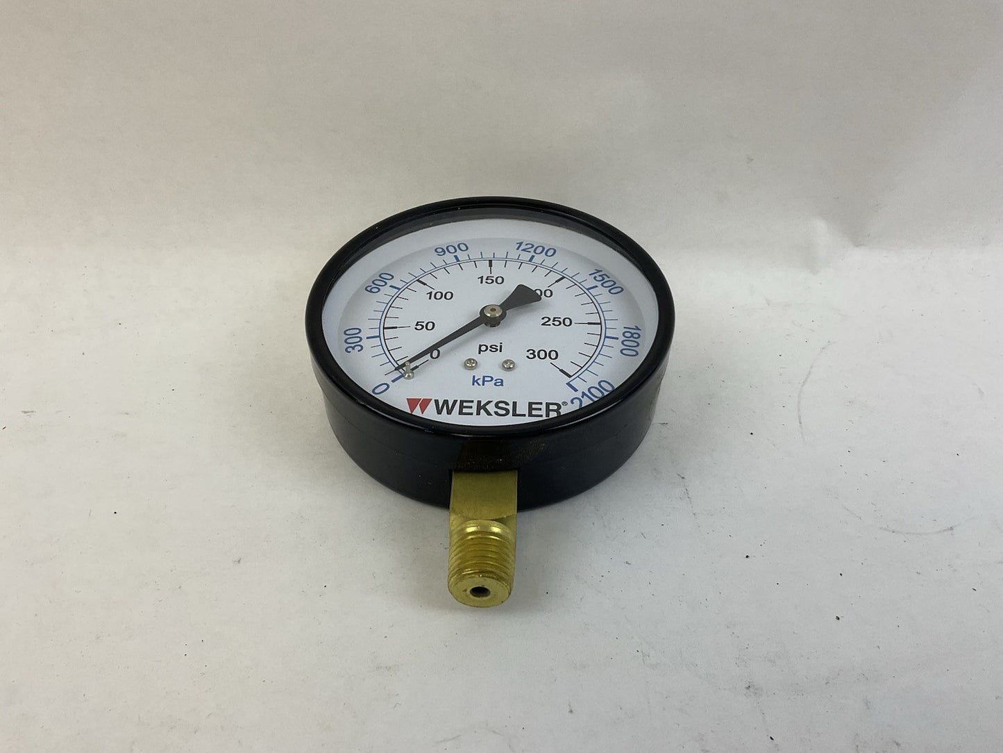 WEKSLER UA35F4L 0-300PSI PRESSURE GAUGE 1/4" NPT
