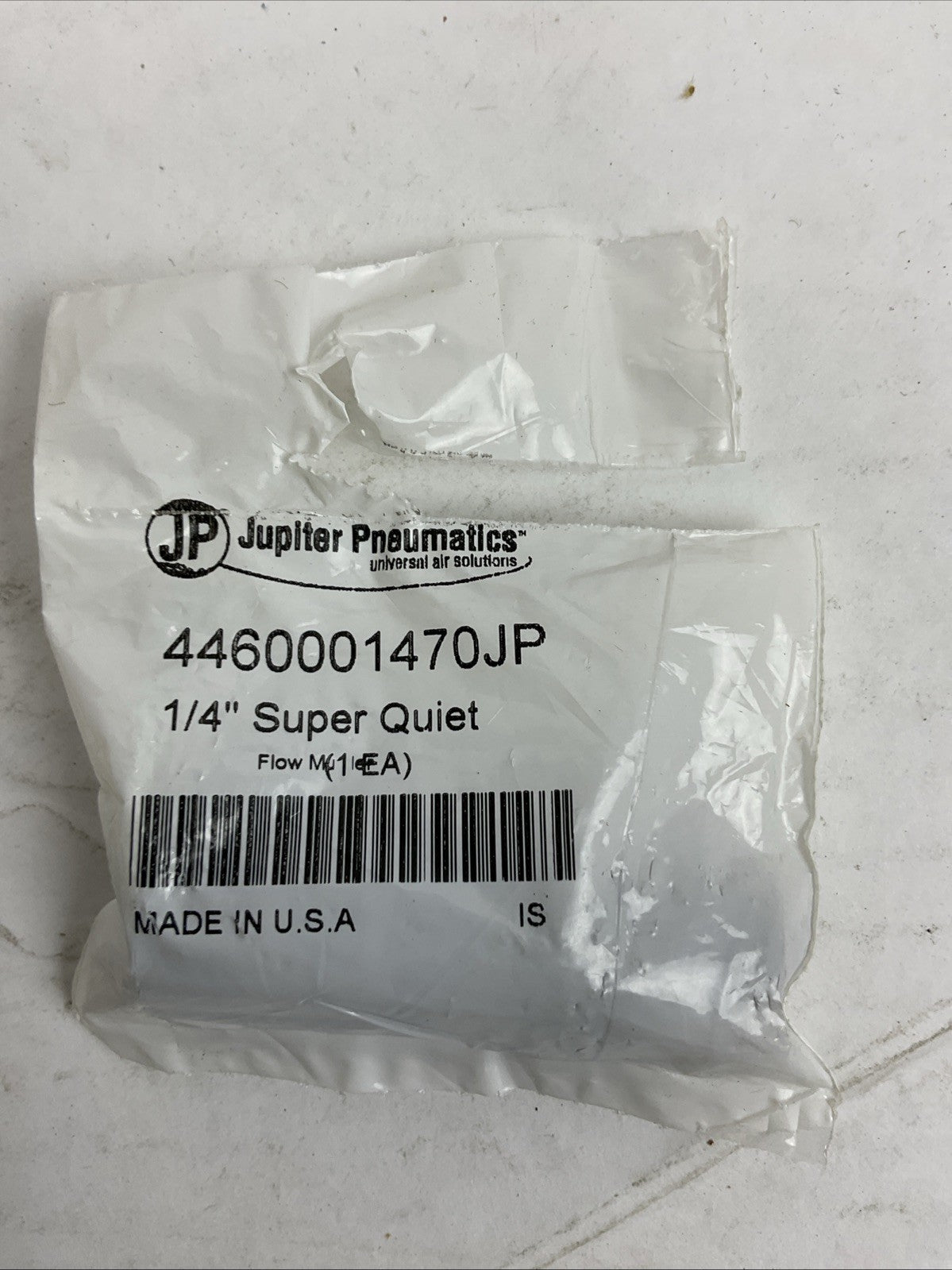 JUPITER PNEUMATICS 4460001470JP MUFFLER 1/4" SUPER QUIET (LOT OF 7)