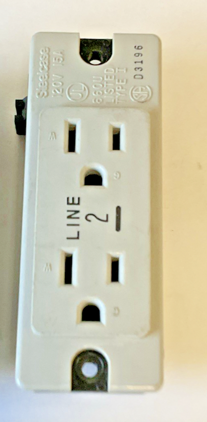 STEELCASE 98683 PLUG PANEL RECEPTACLE 120V 15A 66U***LOTOF6***