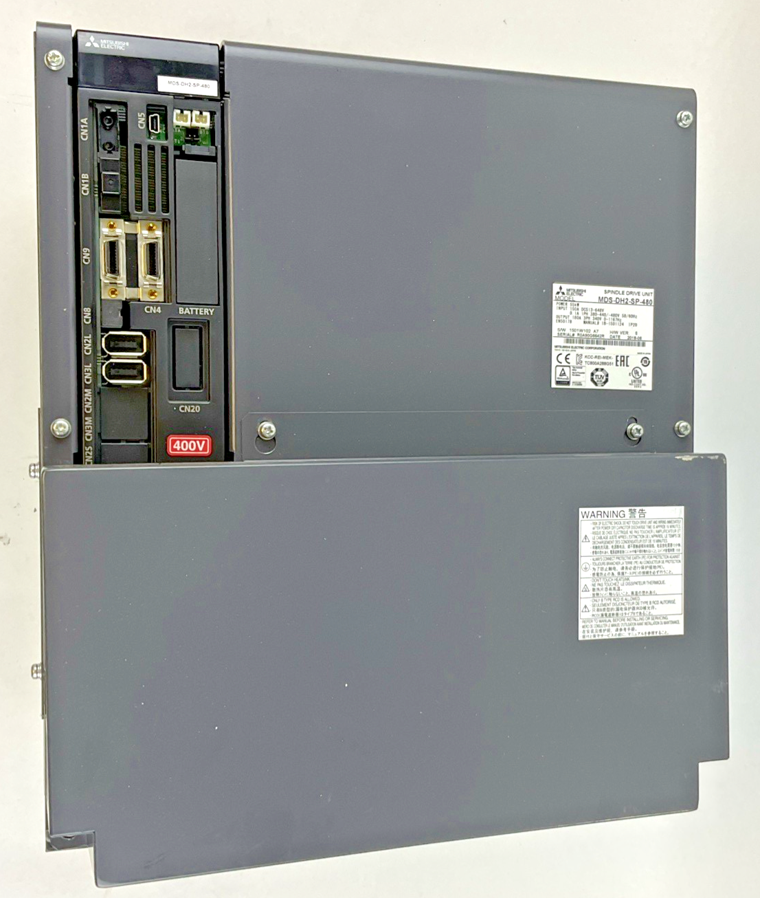 MITSUBISHI MDS-DH2-SP-480 SERVO DRIVE 55KW VER.G 480V 150A 50/60HZ