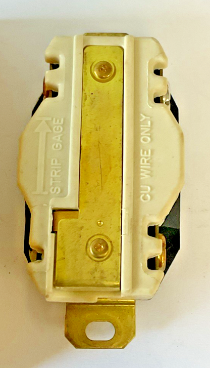 HUBBELL HBL2410 TWIST LOCK RECEPTACLE 20A 125/250VAC 2POLES 3WIRE