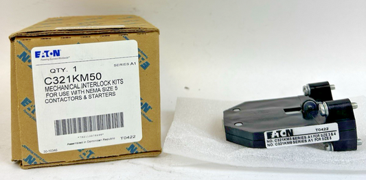 EATON C321KM50 MECHANICAL INTERLOCK FREEDOM ACCESSORY HORIZONTAL NEMA 5