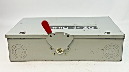 GE - TGN3324 MODEL 6 - SAFETY SWITCH NON-FUSIBLE - 200A/ 240VAC/ 3 POLE/ TYPE 1