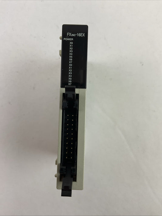 MITSUBISHI FX2NC-16EX PROGRAMMABLE CONTROLLER IN: 24VDC 5mA