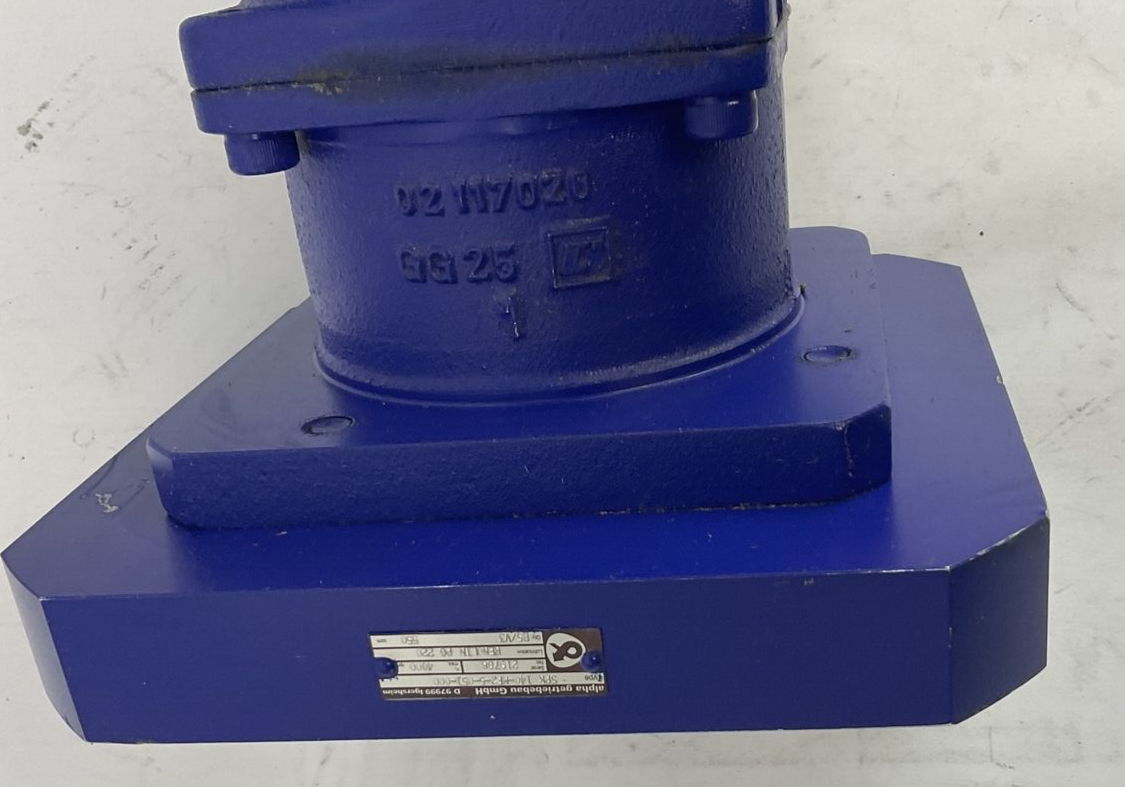 ALPHA GETRIEBEBAU SPK 140-MF2-5-051-000 GEAR BOX 4000RPM 550CCM