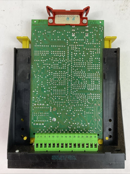 MURR 63001 PLUG IN CARD SLOT PARKER ED00-102D/4 CONTROL BOARD BASIS TYPE D REV 8