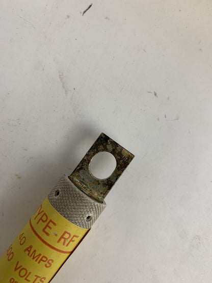 Economy Fuse RFS40 40A 600V Type-RF Fuse "Lot of 10"